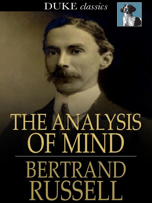 Title details for The Analysis of Mind by Bertrand Russell - Available